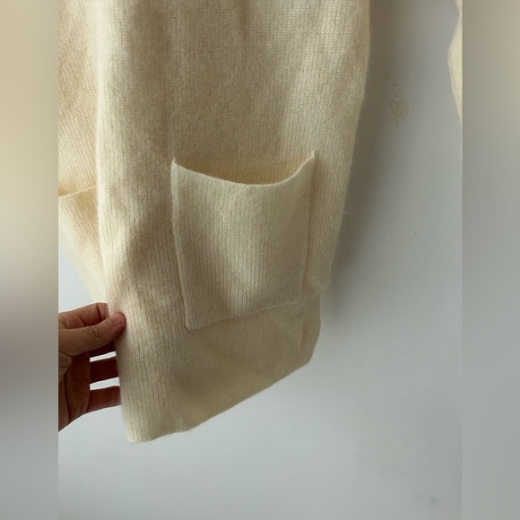 Vintage lambswool angora hair cream sweater - Picture 7 of 11